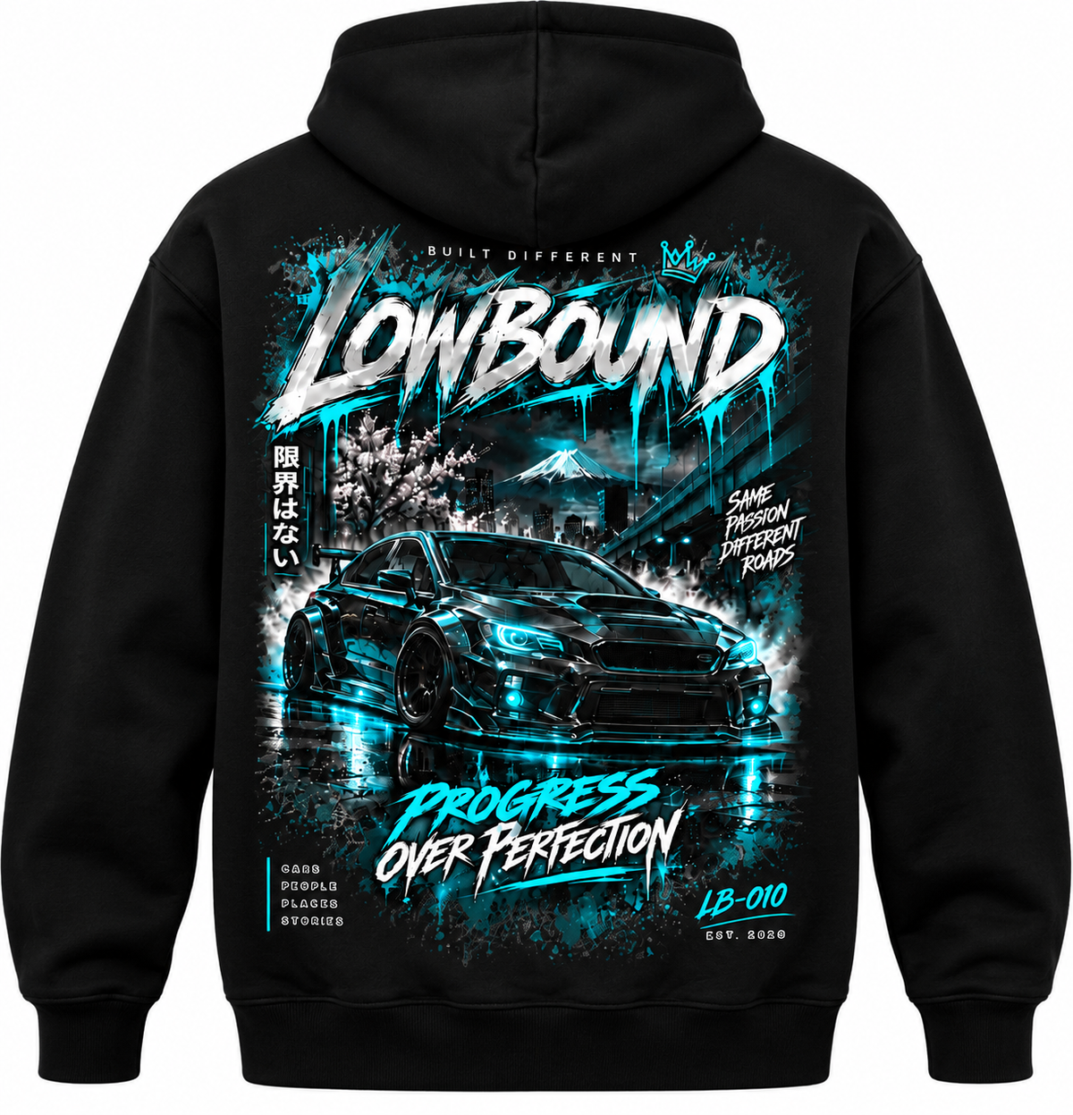 LB-010 NEON CHAOS HOODIE