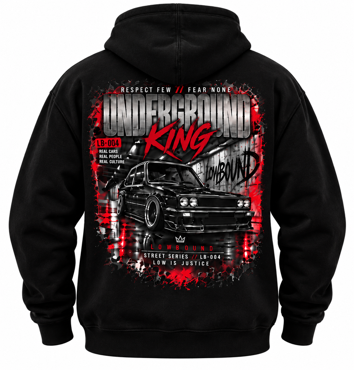 LB-004 UNDERGROUND KING HOODIE