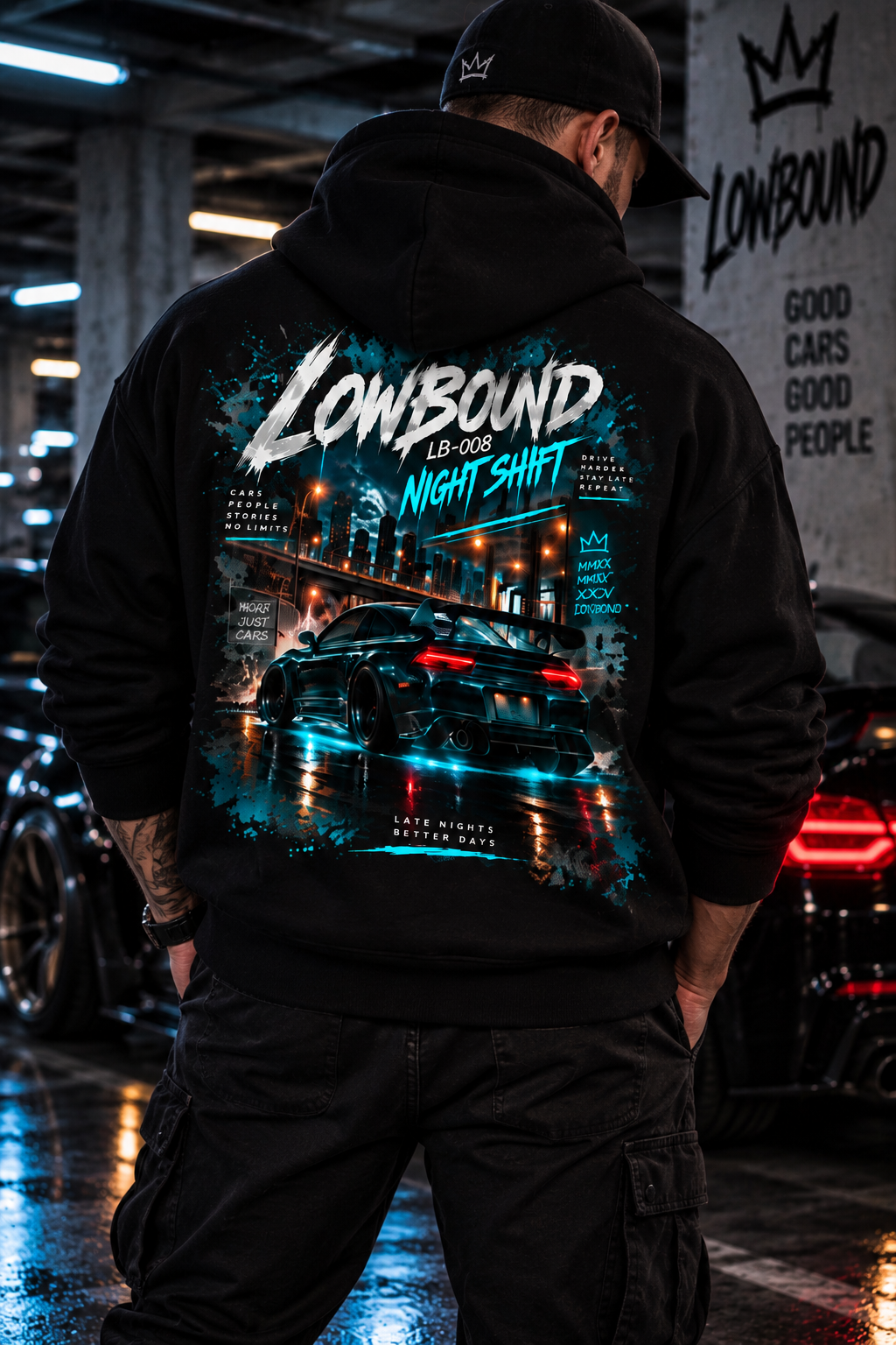 LB-008 NIGHT SHIFT HOODIE