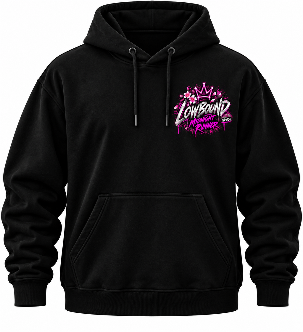 LB-006 MIDNIGHT RUNNER HOODIE