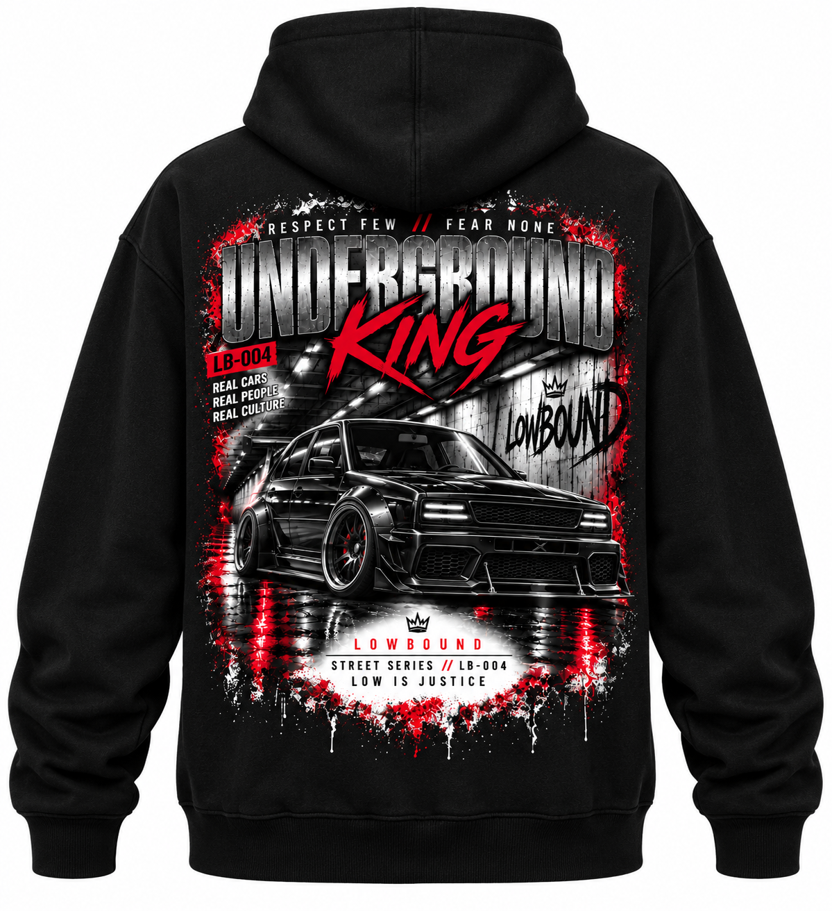 LB-004 UNDERGROUND KING HOODIE