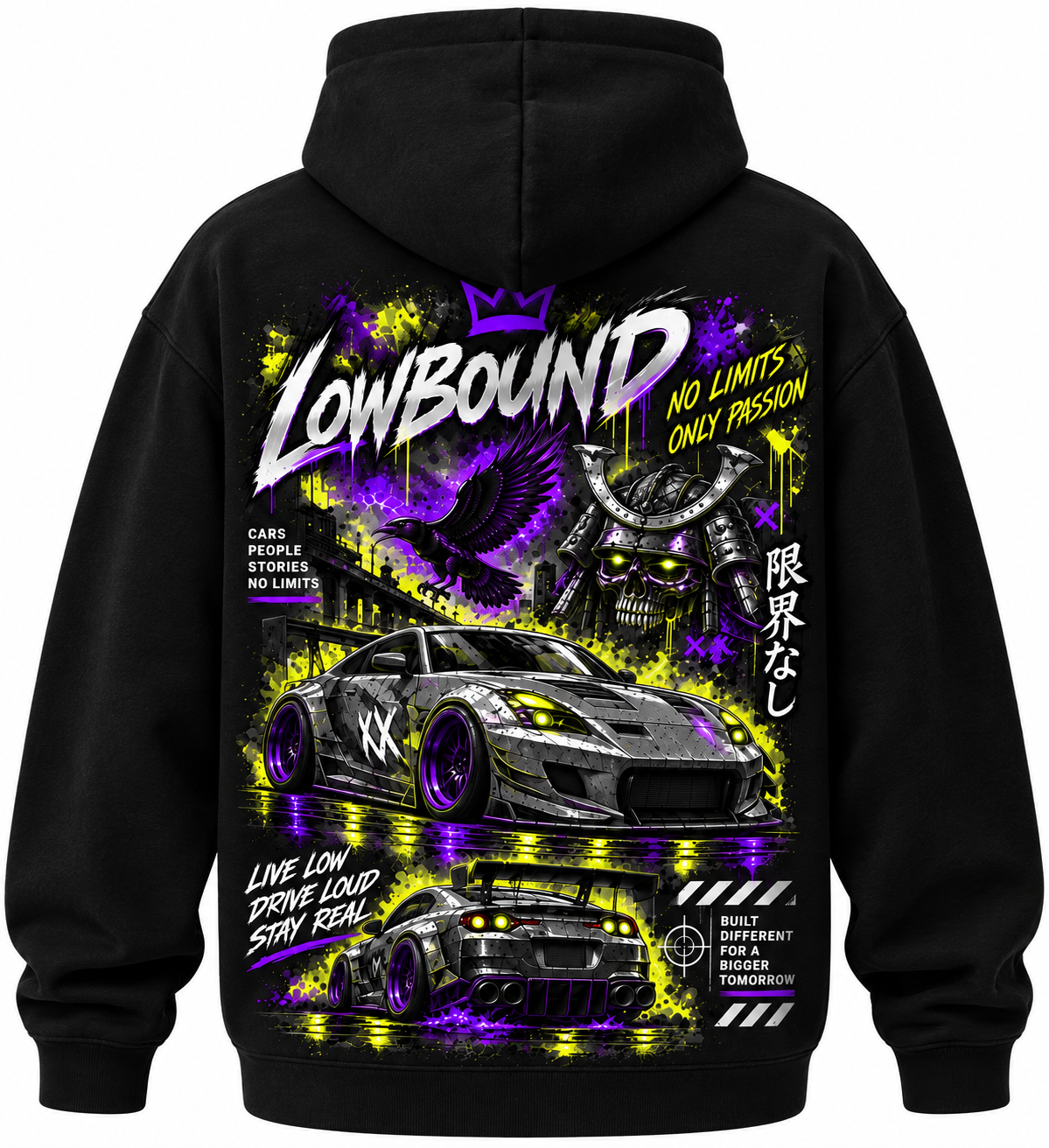 LB-007 NEON RONIN HOODIE
