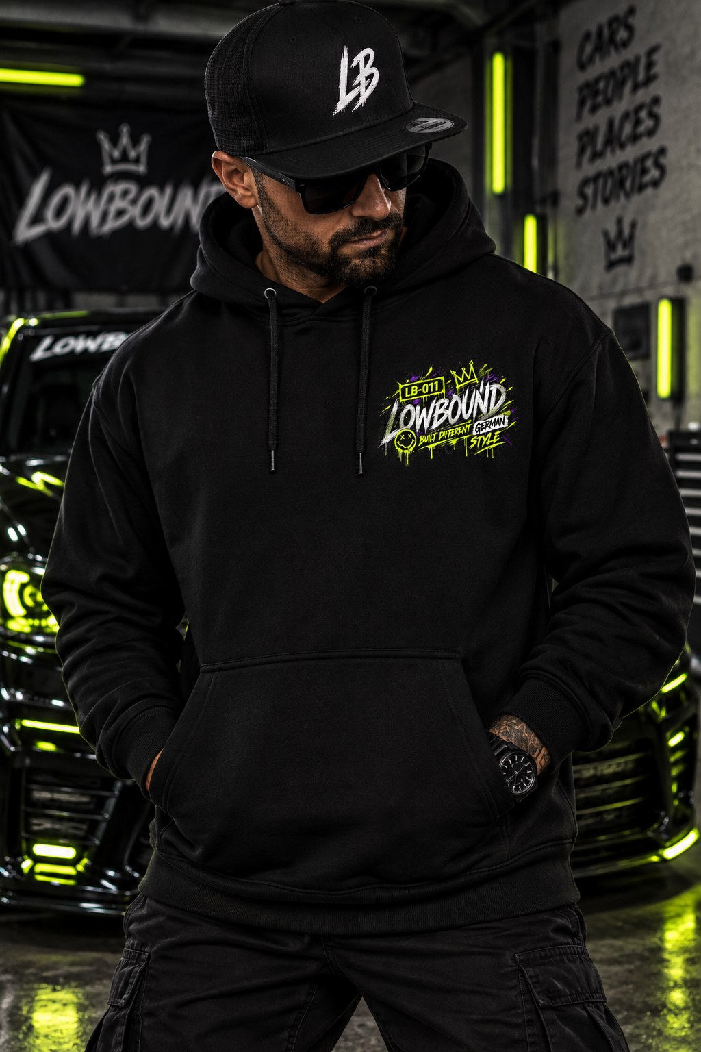 LB-011 STREET REBEL HOODIE
