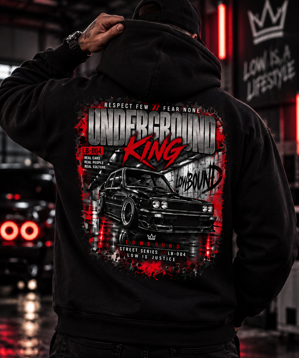 LB-004 UNDERGROUND KING HOODIE