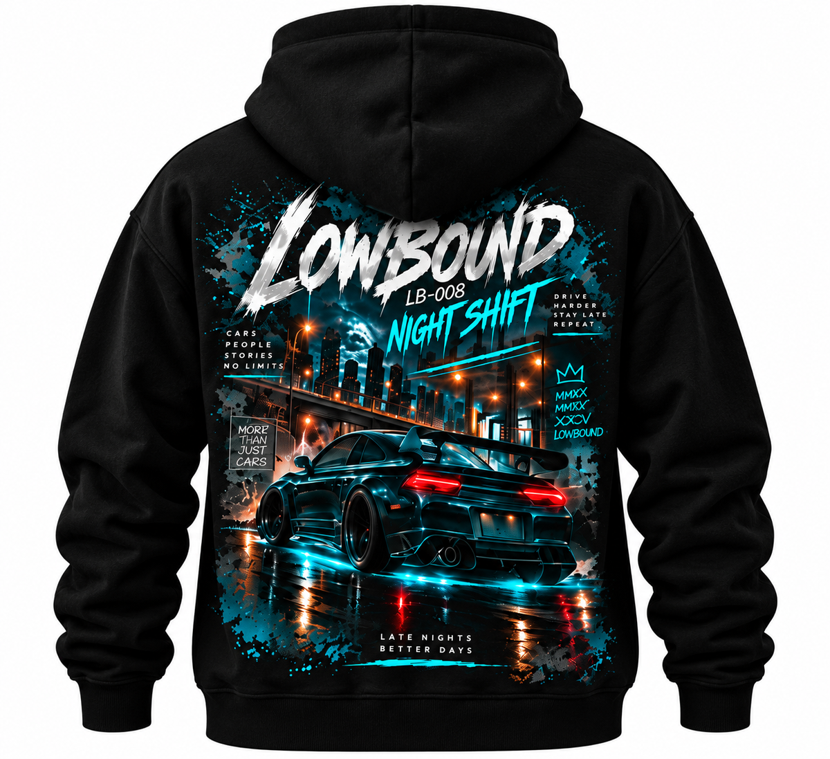 LB-008 NIGHT SHIFT HOODIE