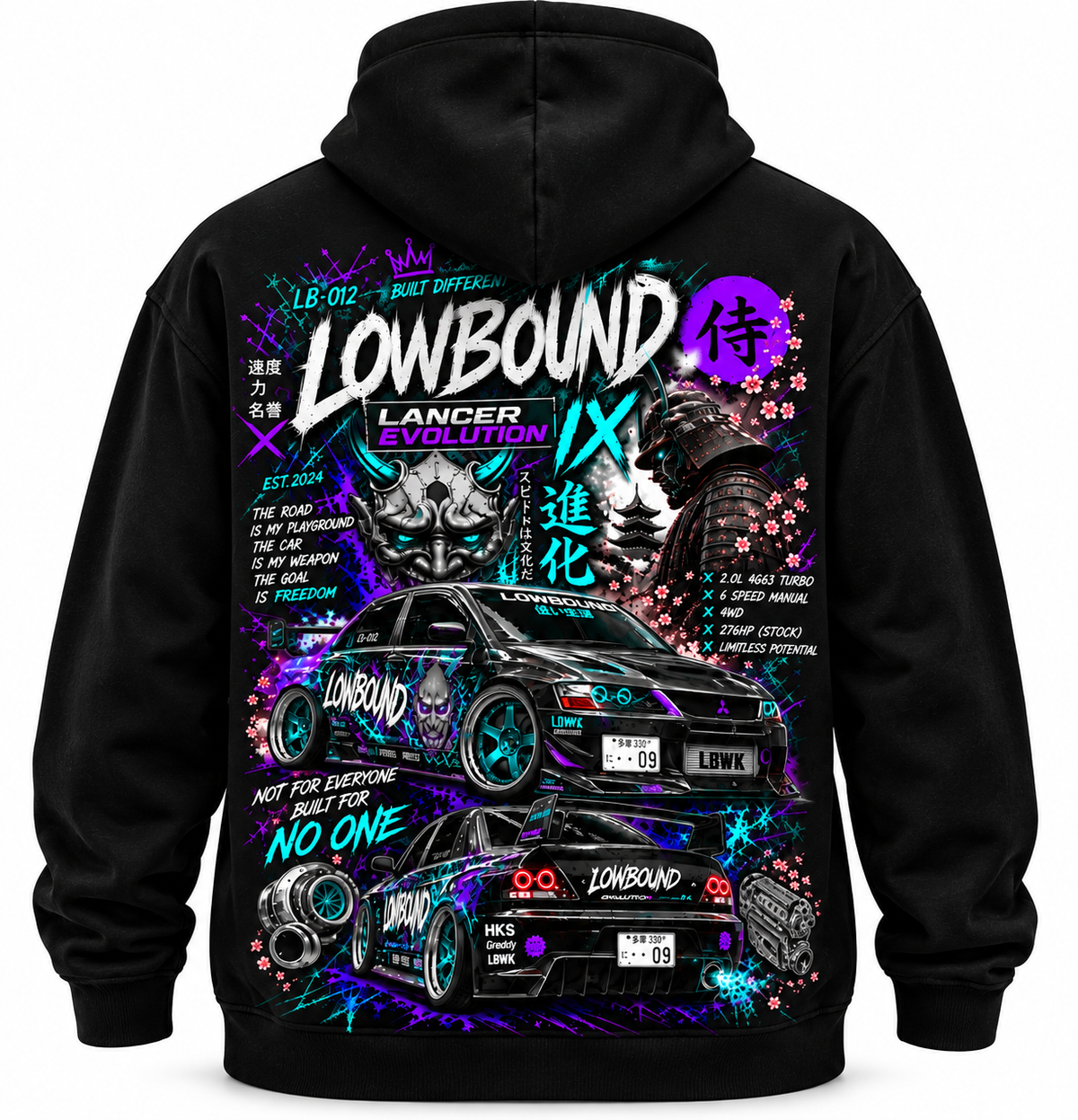LB-012 NIGHT FURY HOODIE