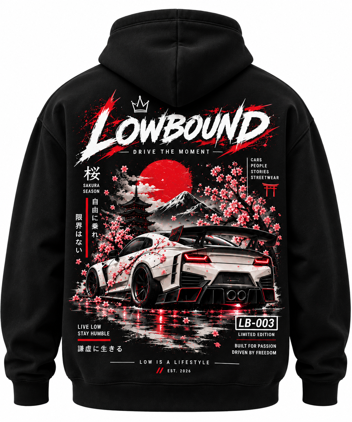 LB-003 SAKURA EDITION HOODIE