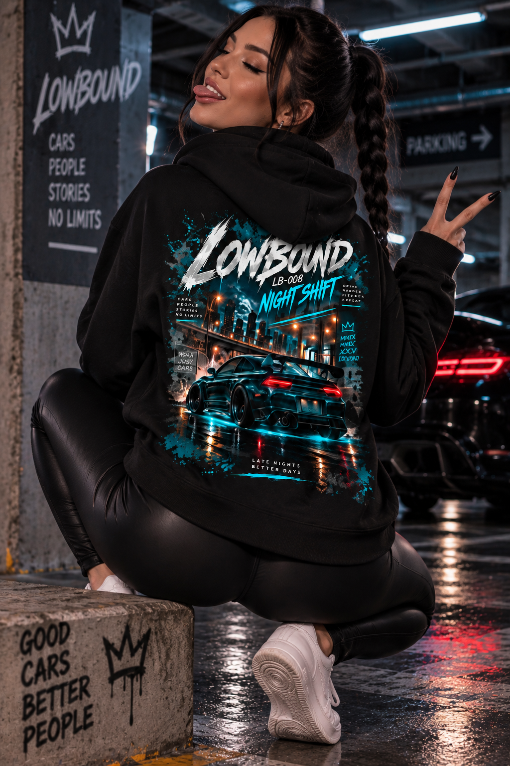 LB-008 NIGHT SHIFT HOODIE