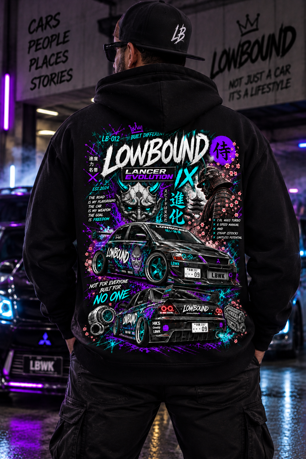 LB-012 NIGHT FURY HOODIE